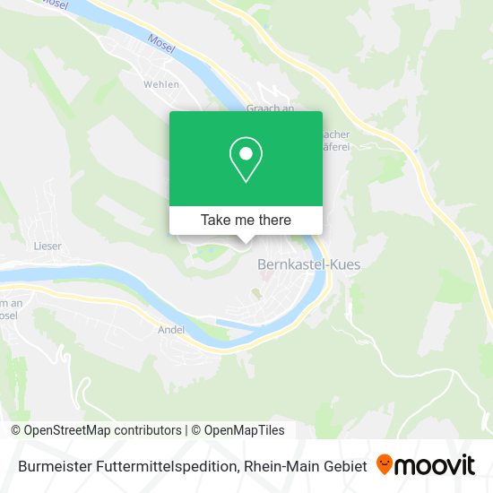 Карта Burmeister Futtermittelspedition