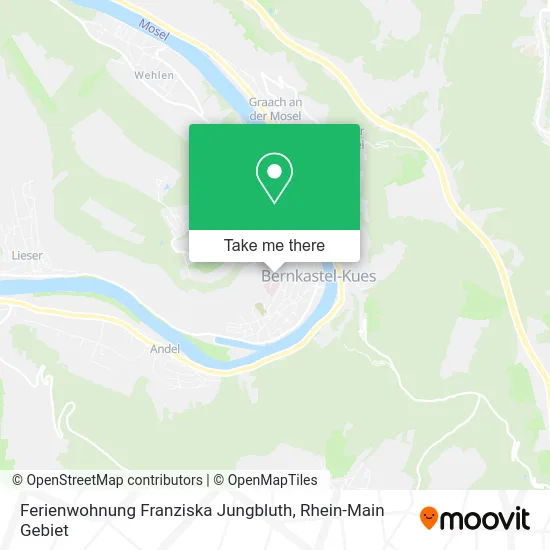 Карта Ferienwohnung Franziska Jungbluth