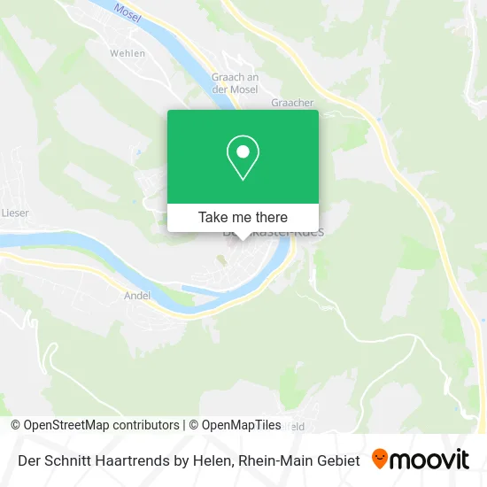 Карта Der Schnitt Haartrends by Helen