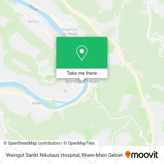 Карта Weingut Sankt Nikolaus Hospital