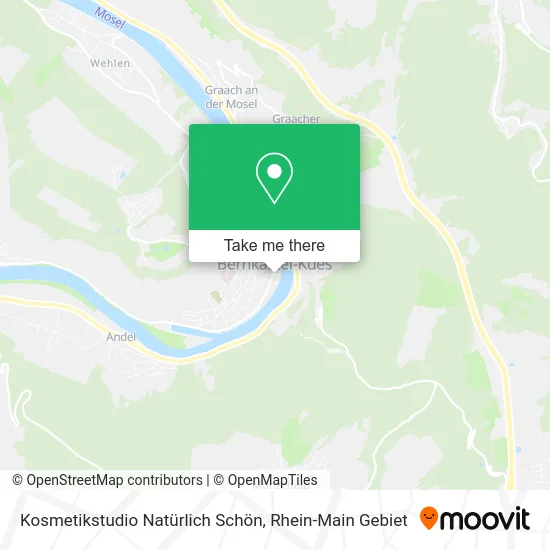 Карта Kosmetikstudio Natürlich Schön