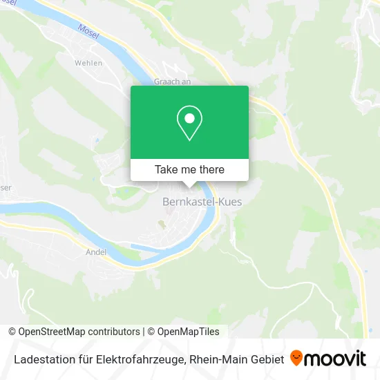 Карта Ladestation für Elektrofahrzeuge