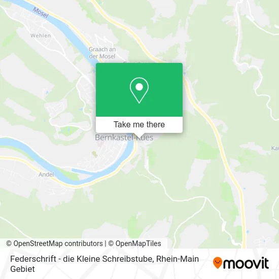 Карта Federschrift - die Kleine Schreibstube