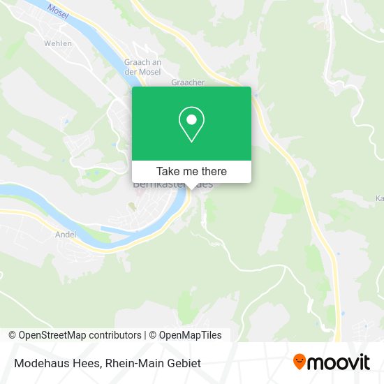 Карта Modehaus Hees