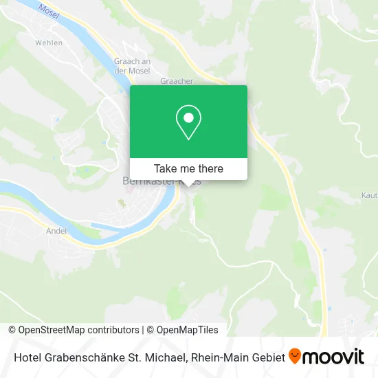 Hotel Grabenschänke St. Michael map