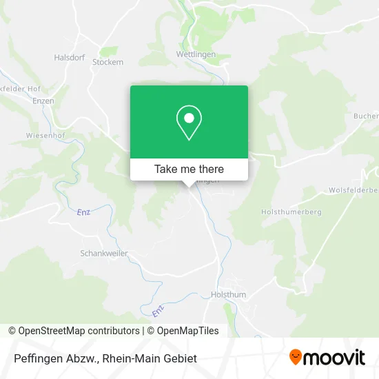 Карта Peffingen Abzw.