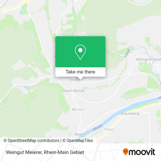 Карта Weingut Meierer