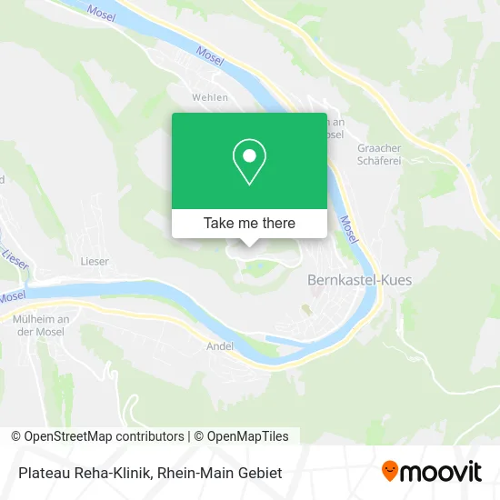 Карта Plateau Reha-Klinik