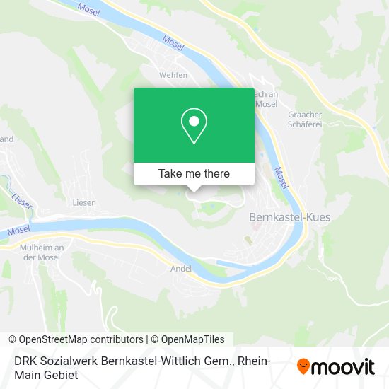 Карта DRK Sozialwerk Bernkastel-Wittlich Gem.