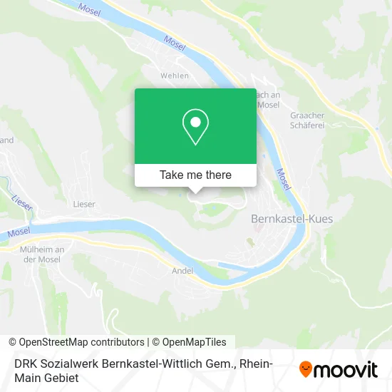Карта DRK Sozialwerk Bernkastel-Wittlich Gem.