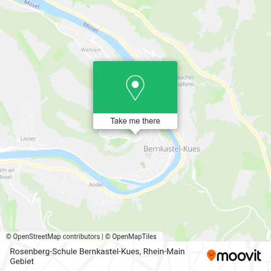 Rosenberg-Schule Bernkastel-Kues map