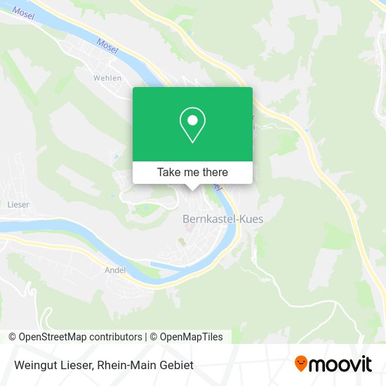 Карта Weingut Lieser