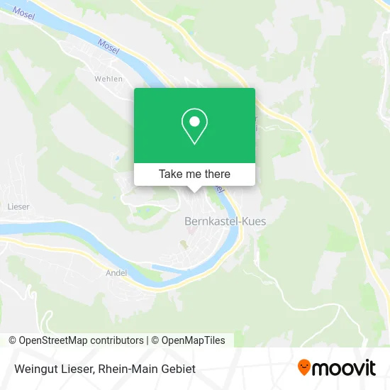 Карта Weingut Lieser