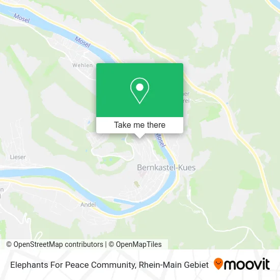 Карта Elephants For Peace Community