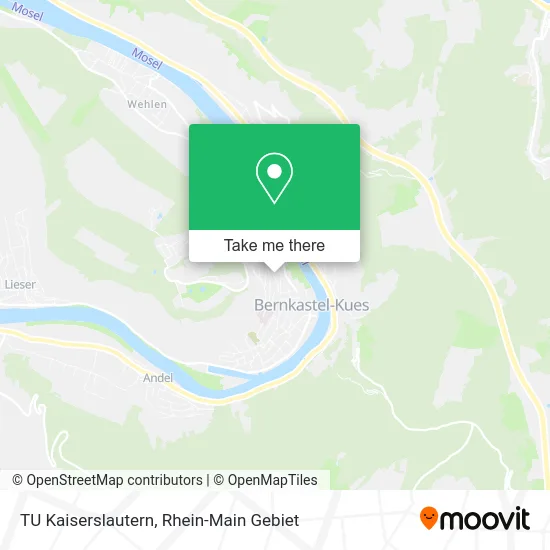 Карта TU Kaiserslautern
