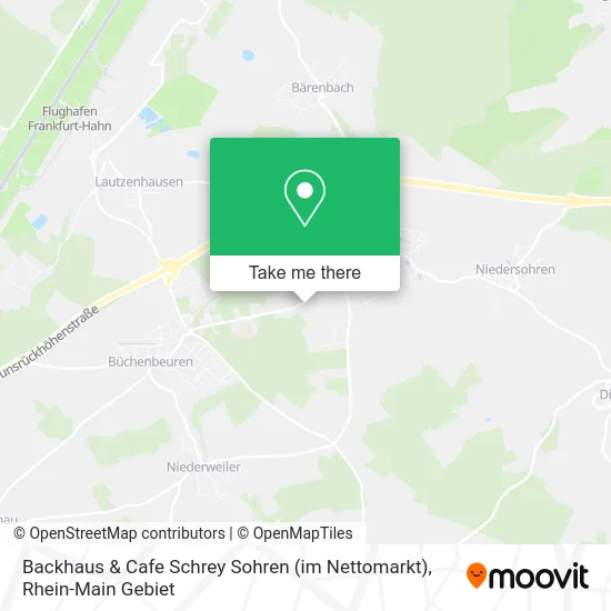 Карта Backhaus & Cafe Schrey Sohren (im Nettomarkt)