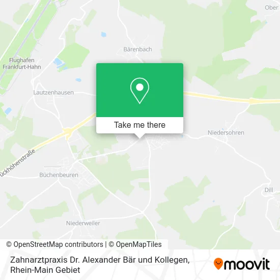 Карта Zahnarztpraxis Dr. Alexander Bär und Kollegen