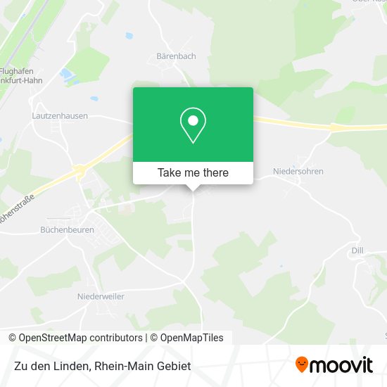 Карта Zu den Linden