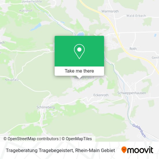 Карта Trageberatung Tragebegeistert