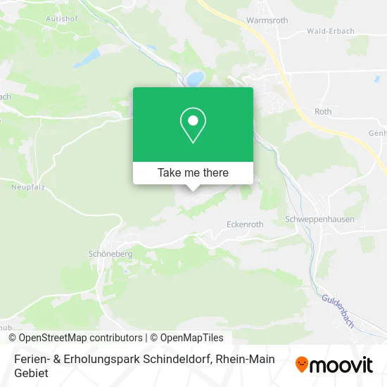 Карта Ferien- & Erholungspark Schindeldorf