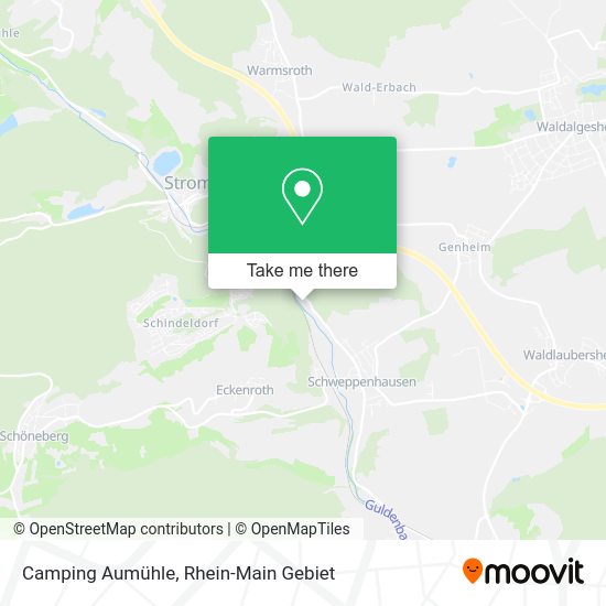 Карта Camping Aumühle