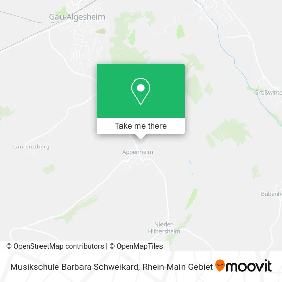 Musikschule Barbara Schweikard map