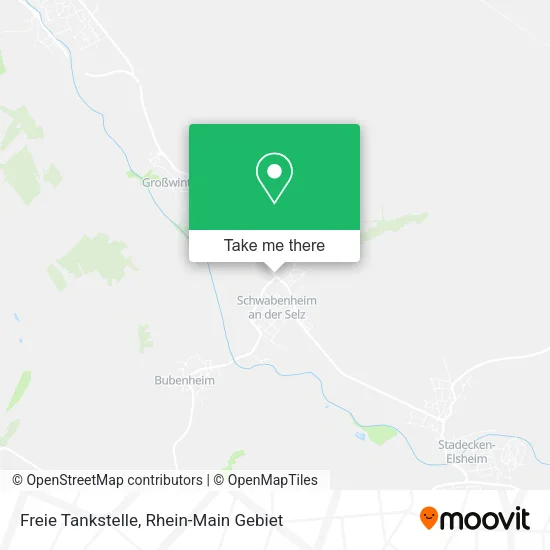 Карта Freie Tankstelle