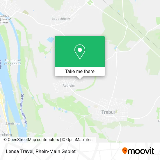 Карта Lensa Travel