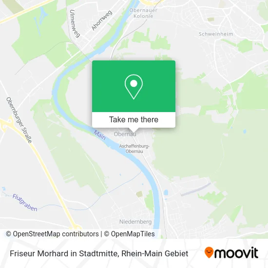 Карта Friseur Morhard in Stadtmitte