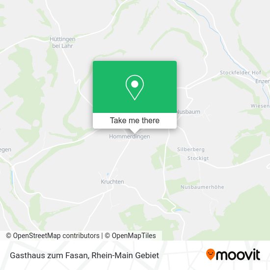Карта Gasthaus zum Fasan