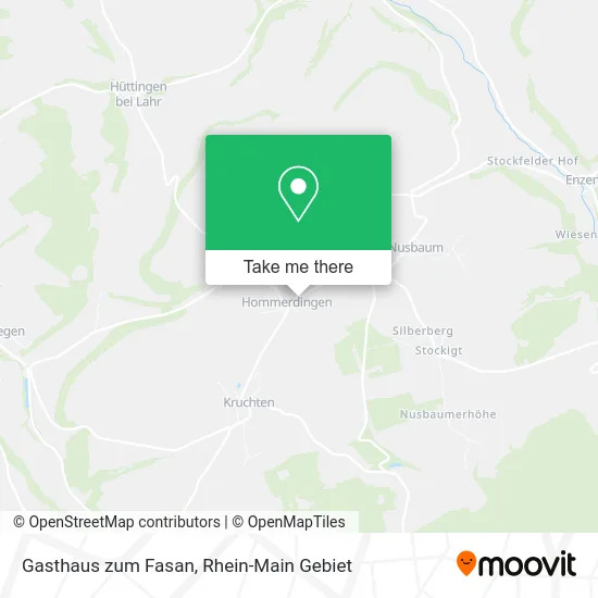 Карта Gasthaus zum Fasan