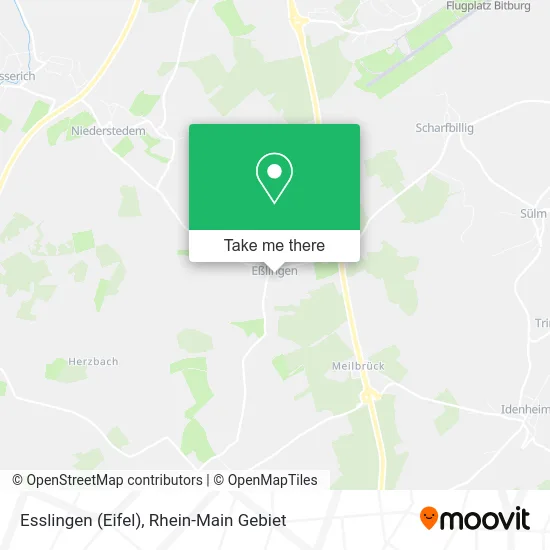 Карта Esslingen (Eifel)