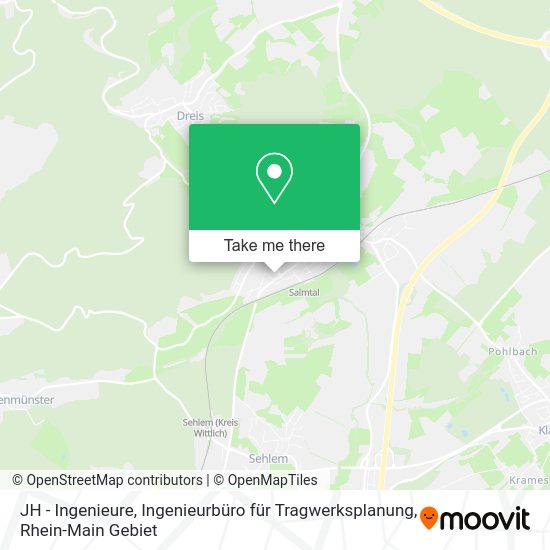 Карта JH - Ingenieure, Ingenieurbüro für Tragwerksplanung