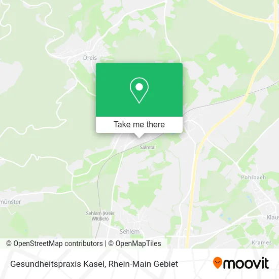 Карта Gesundheitspraxis Kasel