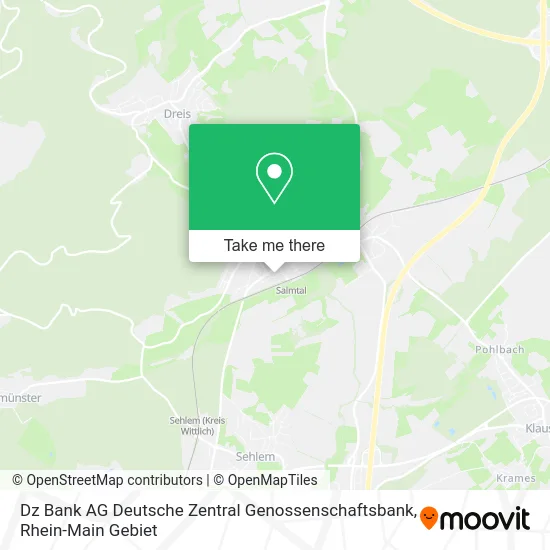 Карта Dz Bank AG Deutsche Zentral Genossenschaftsbank