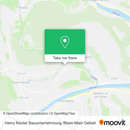 Карта Heinz Reuter Bauunternehmung