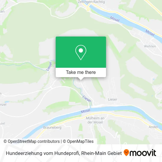 Карта Hundeerziehung vom Hundeprofi