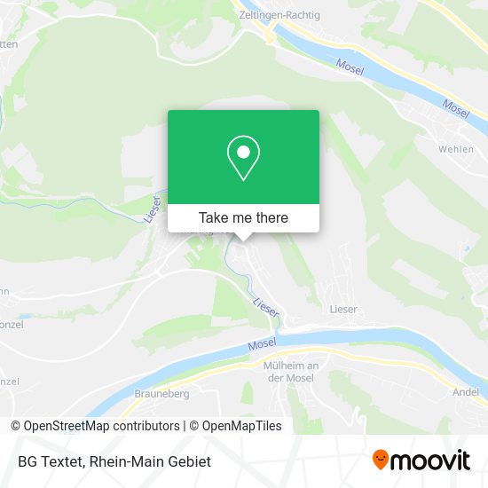 BG Textet map