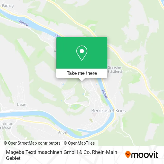 Карта Mageba Textilmaschinen GmbH & Co