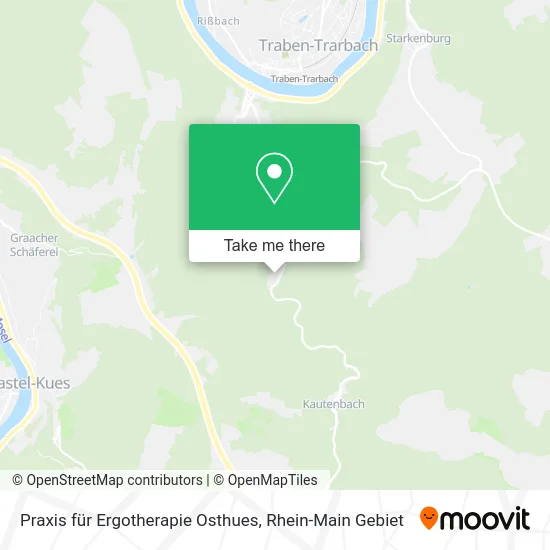 Карта Praxis für Ergotherapie Osthues