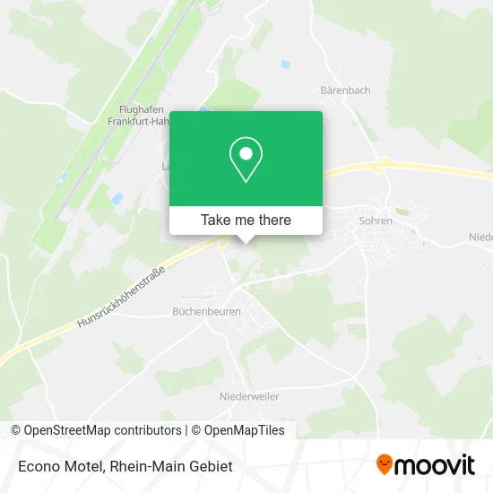 Карта Econo Motel