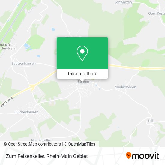 Карта Zum Felsenkeller