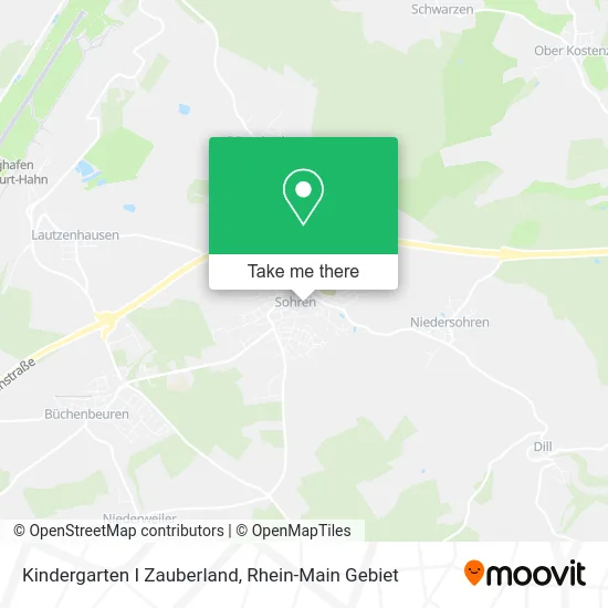Карта Kindergarten I Zauberland