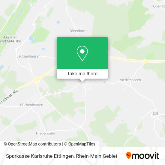 Карта Sparkasse Karlsruhe Ettlingen