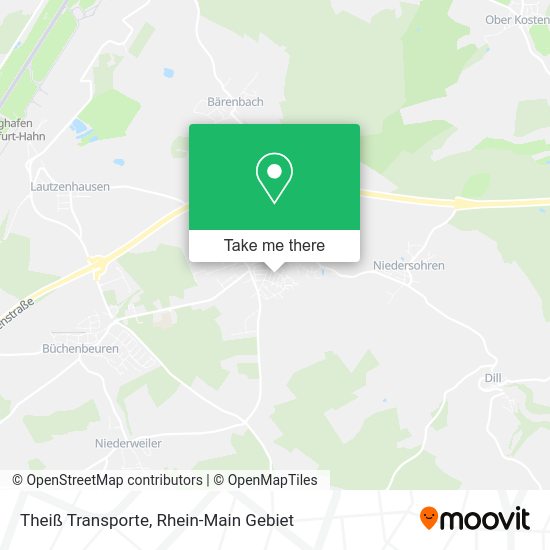 Карта Theiß Transporte
