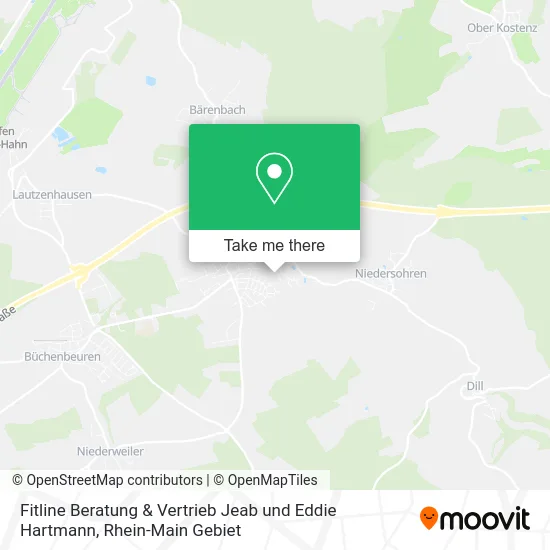 Карта Fitline Beratung & Vertrieb Jeab und Eddie Hartmann