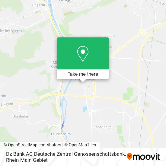 Карта Dz Bank AG Deutsche Zentral Genossenschaftsbank