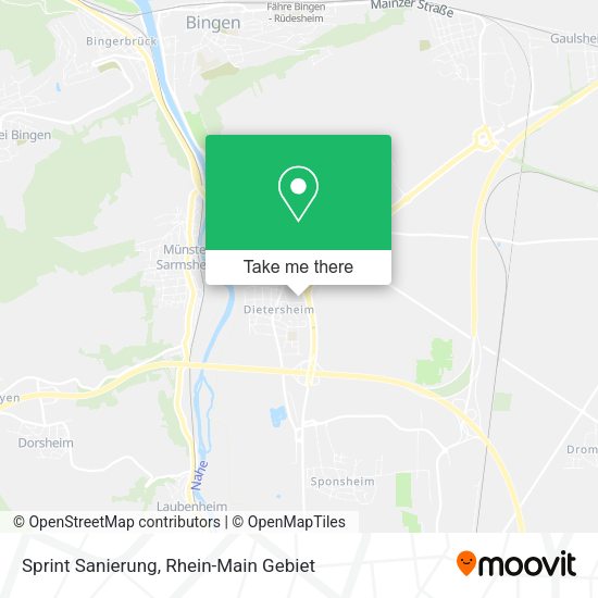 Карта Sprint Sanierung