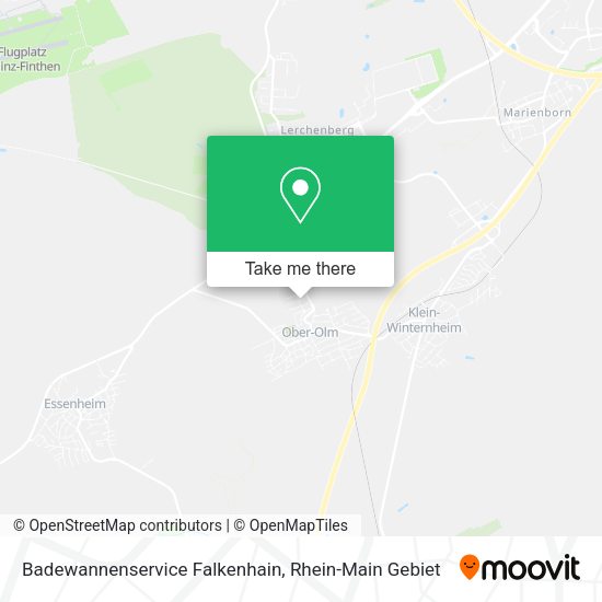 Карта Badewannenservice Falkenhain