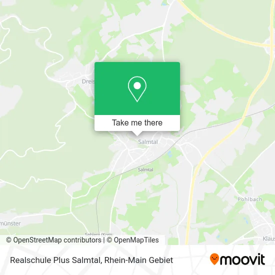 Карта Realschule Plus Salmtal
